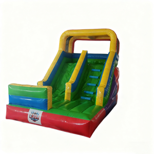 Structure gonflable 3 en 1 avec toboggan et trampoline, imperméable, pour enfants, pour jardin, cour arrière, parc aquatique - Product Image 1