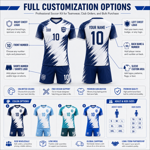 <span class=keywords><strong>Maglia</strong></span> da Calcio Personalizzata con Stampa, Maniche Corte, Nome e Numeri Personalizzati per Allenamento e Competizione di Squadra - Product Image 5