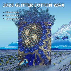 ผ้าฝ้ายพิมพ์ลายแอฟริกันแบบพิเศษ ทอจากเส้นใยออร์แกนิค  ผ่านการเคลือบ PE  น้ำหนักปานกลาง ป้องกันไฟฟ้าสถิตย์ ไม่หดตัว - Product Image 3