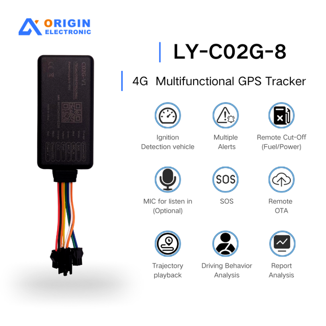 Truck Fleet GPS Tracker Vehicle Tracking Device Real Time GPS Locator for Logistics Transport Monitoring
