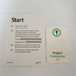 Software Ms <span class=keywords><strong>Project</strong></span> 2024 Professional Enterprise, Licenza Digitale, Attivazione Account Globale, Versione Multilingue (USA), Disponibile - Product Image 4