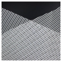 Tissu de maille d'air du sandwich 3D de trou rond de Offre Spéciale 3mm de polyester pour des chaussures de sport de sac de chaise