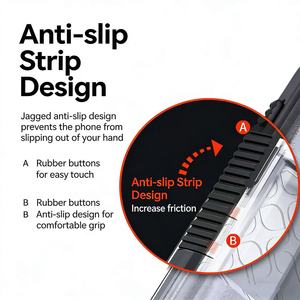 Coque de téléphone ultra-lé<span class=keywords><strong>g</strong></span>ère en nid d'abeille avec <span class=keywords><strong>protection</strong></span> à 360° °   <span class=keywords><strong>Protection</strong></span> Airbag et Support Magnétique Antidérapant pour iPhone 17 - Product Image 3