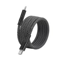 Câble de charge magnétique 6A Type C vers Type C, câble USB à charge rapide pour iPhone et Samsung