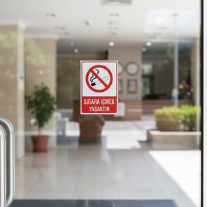 No Smoking Vinyl <b>Sign</b> - Product Image 5