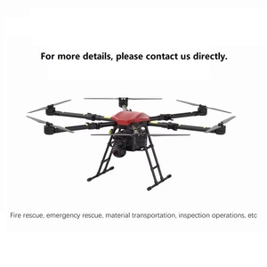 20kg Payload Industrial Heavy Lift Cargo Drones 6-Axis UAV RTK GPS 10KM <b>Range</b> 4K Camera for Emergency Rescue Logistics - Product Image 4