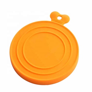 Tapa de Silicona para Latas de Comida para Mascotas, Reutilizable, No Tóxica, Sellador de Frescura, Color Naranja, Para Todas las Estaciones, Vietnam - Product Image 2