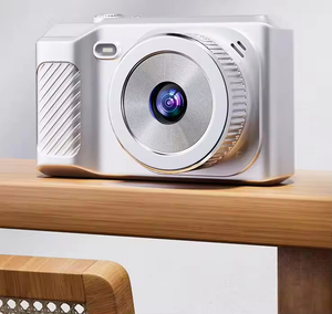 Cámaras Digitales con Pantalla LCD Giratoria, Recargables por USB, Duraderas, de ABS y Metal Plateado, para Estudiantes, Directo de Fábrica - Product Image 6