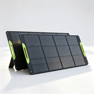 Panel Solar Plegable de Silicio Monocristalino Portátil de 200W, 23% de Alta Eficiencia, Cargador Solar Impermeable IP65 para Energía en Exteriores - Product Image 1