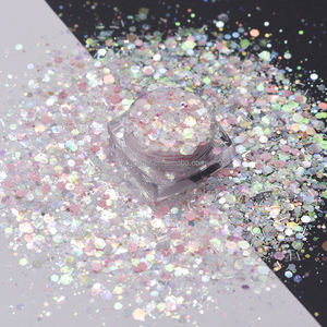 Bande de mélange de paillettes en résine, épaisse, fournitures artisanales, décoration, 50 pièces, vente en gros - Product Image 1