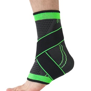 थोक समायोजित गैर-पर्ची सांस लेने योग्य फिटनेस आउटडोर नायलॉन संपीड़न टखने का समर्थन - Product Image 3