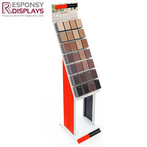 Soporte de estante de exhibición de bloque de trabajo de molino de piso de metal al por menor para producto para escaparate - Product Image 2