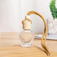 KYLIA 9ML Aroma Diffuseur Voiture Parfum Pendentif désodorisant Vide Parfum Bouteille En Verre Suspendu Voiture Diffuseur Bouteille