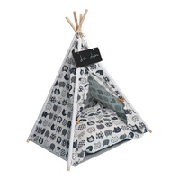 Outdoor tragbare Tipi Ent Großhandel faltbare abnehmbare Haustier Zelt Katze Hunde haus für Welpen Schlaf bett