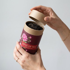 Bespoke Art Paper Round Tube <b>Box</b> for Organic Herbal Flower Tea Infusion Packaging Custom Logo Factory Direct - Product Image 2