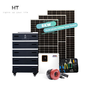 HT China-<span class=keywords><strong>inversor</strong></span> híbrido Solar de 3 fases, sistema de energía Solar para Camping, estación de energía eléctrica, 8kw, <span class=keywords><strong>precio</strong></span> de fábrica - Product Image 1