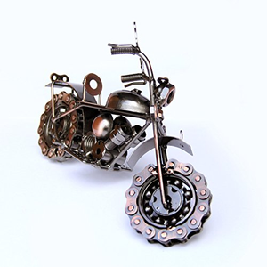 Accesorios para el Hogar de Motocicletas Vintage, Adornos Metálicos Hechos a Mano, Manualidades Metálicas para Bar, Oficina, Sala de Estar, Modelos de Autos - Product Image 3