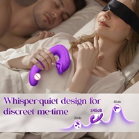 Vibromasseur G-Spot vibrant avec 7 modes de succion et de vibration pour stimulation clitoridienne, des mamelons et anale, contrôle par application pour couples