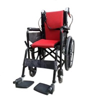 Fauteuil roulant pour enfants, léger, pliable, en acier, manuel