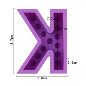 Moule à savon en silicone, moules pour la décoration de gâteaux, sans BPA, vente chaude, forme feuille d'olivier unique, bonbons faits à la main, OEM/ODM - Product Image 2