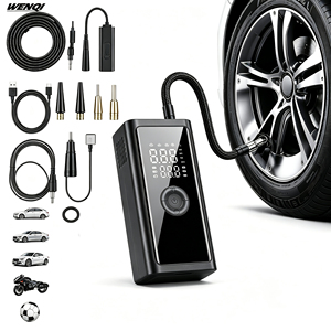 Inflador de <span class=keywords><strong>Neumáticos</strong></span> de Alta Resistencia para Automóvil con Motor Potente y Manómetro Digital para Inflado de Emergencia de Camionetas y SUV con <span class=keywords><strong>Presión</strong></span> Máxima de 120 PSI - Product Image 1