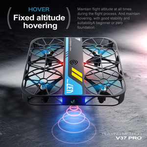 <span class=keywords><strong>Drone</strong></span> 2025 <span class=keywords><strong>Mini</strong></span> V37 PRO 4K HD avec double caméra en plastique, pliable à 360°, format <span class=keywords><strong>de</strong></span> <span class=keywords><strong>poche</strong></span>, quadricoptère avec contrôle gestuel pour enfants et débutants - Product Image 6