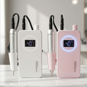 Wholesale 40000RPM Coreless Motor Nail <strong>Drill</strong> Machine Portable Wireless Rechargeable <strong>Pink</strong> Nail <strong>Drill</strong> - Product Image 1