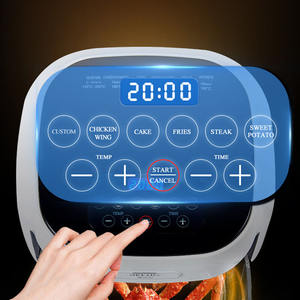 Horno Tostador Eléctrico Cuadrado Elegante de <span class=keywords><strong>Vapor</strong></span> y Aire Caliente, 7L, de Plástico, para Uso Doméstico, Cocina Rápida, Certificado CB, 1200W - ¡Gran Oferta! - Product Image 4