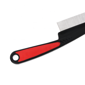 Peine de pulgas, peine de pelo de mascota de dientes finos, peine de aseo de Metal profesional para perros/gatos/mascotas pequeñas - Product Image 4