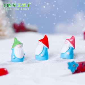 Nuovi prodotti Weij per il commercio transfrontaliero: micro-paesaggio natalizio, vecchio, nano, stanza con pupazzo di neve, accessori decorativi fai-da-te, mini - Product Image 5