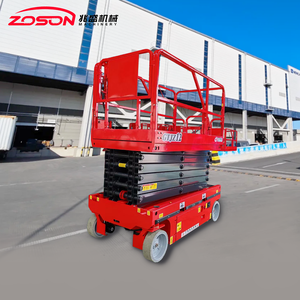 Faster <span class=keywords><strong>Lift</strong></span> 6-16m GTGZ Electric Hydraulic <span class=keywords><strong>Stainless</strong></span> Steel <span class=keywords><strong>Scissor</strong></span> <span class=keywords><strong>Lift</strong></span> Kapasitas 100kg 2 Penumpang 7m 14m untuk Dijual - Product Image 2