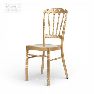 Chaise <span class=keywords><strong>Napoléon</strong></span> Dorée Élégante pour Mariage et Banquet – Mobilier d'Événement pour Location – Fournisseur Direct Usine – Commande en Gros - Product Image 2