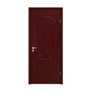 PVC paint-free finished access mdf/hdf door skin interior swing door kitchen