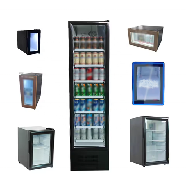 2026 Best Selling Single Door Single Temperature Display Fridge and Similar Style Mini Fridge Customized with Bulk Sale