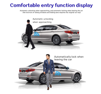 Clé intelligente LCD pour véhicule DLS-568C – Télécommandes universelles pour voiture, mise à niveau/modification pour entrée sans clé