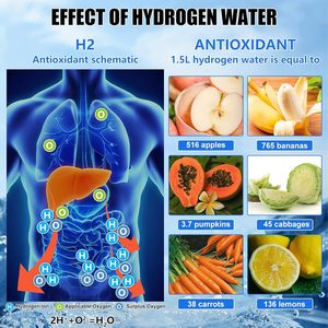 Botella de Agua Alcalina Ionizada Rica en Hidrógeno, Portátil e Inteligente, 450 ml, Vidrio+Metal, para Uso en Exteriores y en el Automóvil - Product Image 5