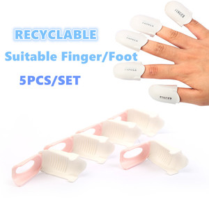 Juego de 5 Pinzas Reutilizables para Remover Esmalte de Uñas, Clip de Fijación para Moldes de Uñas - Product Image 2