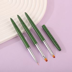 Professional <strong>Nail</strong> <strong>Brushes</strong> Crimped Kolinsky Hair Soft Oval Shape <strong>Beauty</strong> Pens Gradients Painted Light Therapy Tools - Product Image 5