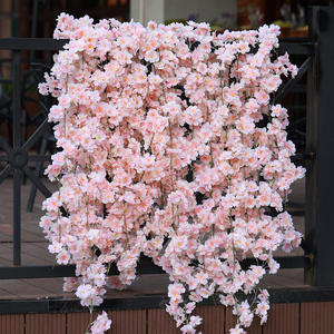 Wholesale Silk Hanging Vine Flowers Vine Garland Artificial Cherry Blossom Branches Wedding <b>Tree</b> <b>Decoration</b> for Wedding - Product Image 4