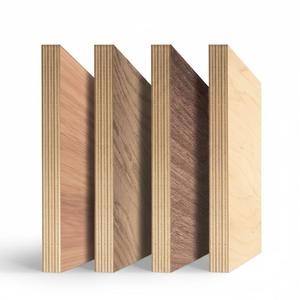 แผ่นไม้อัดวีเนียร์เมเปิลเกรดเฟอร์นิเจอร์ ผิวเรียบทั้งสองด้าน ผสมไม้ยางพารา ไม้ขาว และไม้กระถิน - Product Image 1