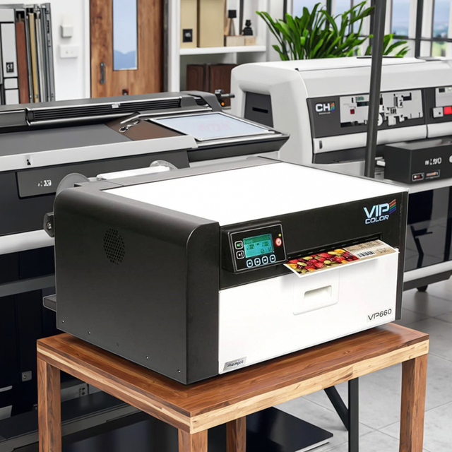 Coated PET PP BOPP Label Printing Machine Digital Roll to Roll Label Printing Machine VP660