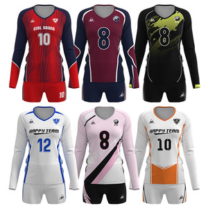 Zhouka Design gratuito di qualsiasi colore da <span class=keywords><strong>pallavolo</strong></span> uniforme da donna vestiti da <span class=keywords><strong>pallavolo</strong></span> per <span class=keywords><strong>Set</strong></span> - Product Image 6