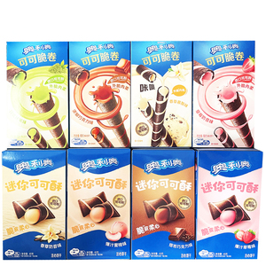 Asian <strong>Snacks</strong> Wholesale Oreo Cookies Crispy Rolls Sweet Crispy Taste with Fruity and Cheese Flavors Exotic <strong>Snacks</strong> 50g - Product Image 2