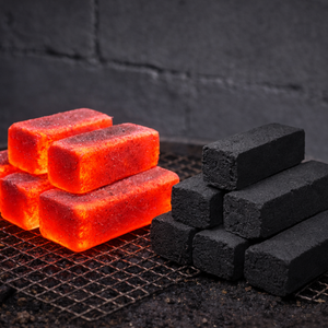 Charbon de coco 100% naturel en briquettes pour chicha, qualité supérieure, forme rectangulaire, durée de combustion de 2,5 heures, teneur en cendres de 1,0% à 3,0% - Product Image 3