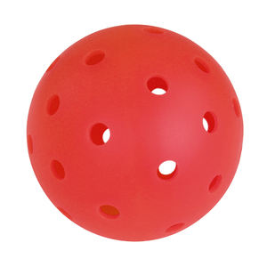 ลูกพิคเคิลบอลขนาด 74 มม. 40 รู สกรีนโลโก้ได้ตามสั่ง ขายส่ง สำหรับเล่นในร่มและกลางแจ้ง ลูกพิคเคิลบอลแบบสองชิ้นสำหรับการแข่งขัน - Product Image 2