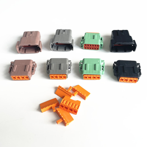 <span class=keywords><strong>DT04</strong></span>-<span class=keywords><strong>2P</strong></span>-<span class=keywords><strong>CE09</strong></span> ตัวเชื่อมต่อแบบ 2 ตำแหน่ง สำหรับขั้วต่อตัวผู้ แบบสายต่อสาย ระยะห่างระหว่างแกนกลาง 5.46 มม. (0.215 นิ้ว) ปิดผนึกได้ สีดำ - Product Image 4