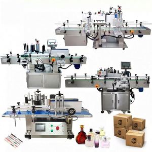 Machine d'étiquetage semi-automatique de table pour bouteilles de vin à surface plate double face - Product Image 6