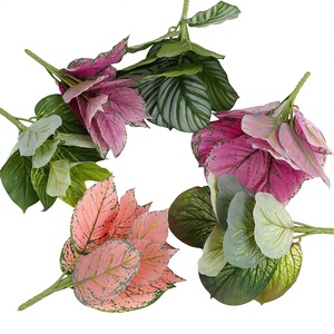 ผนังต้นไม้ประดิษฐ์แบบแขวน ของใหม่จากผู้ผลิต เหมาะสำหรับเทศกาลวันขอบคุณพระเจ้าและคริสต์มาส ใบพลาสติกและไหมคุณภาพสูง สมจริง - Product Image 1