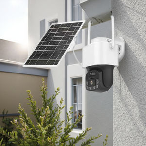 กล้องพลังงานแสงอาทิตย์4G 3MP WIFI Mini PTZ มองกลางคืนมุมกว้างการ์ด CMOS SD เก็บข้อมูลในคลาวด์1ปี - Product Image 3