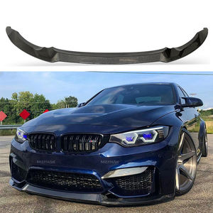 Modificato in fibra di carbonio per autoveicoli sdoppiatore per paraurti anteriore in stile 3D per auto labbro dello Spoiler anteriore per <span class=keywords><strong>BMW</strong></span> F80 F82 M3 M4 - Product Image 1